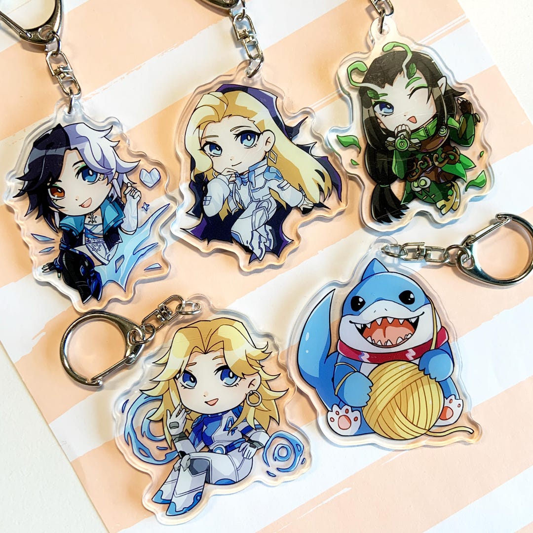 RIVALS | Acrylic Keychain Charms - Etsy