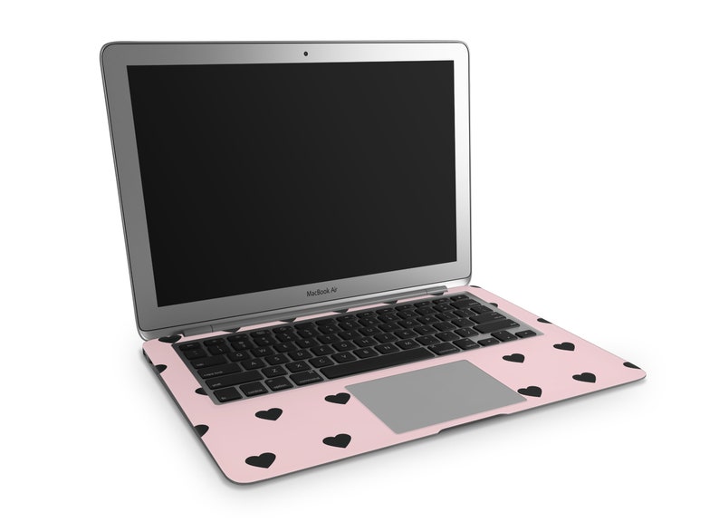 MacBook Skin Heart Pattern MacBook Pro 16 skin Macbook Decal Laptop Skin Pink Hearts MacBook Pro Decal MacBook Air Decal Skin 025
