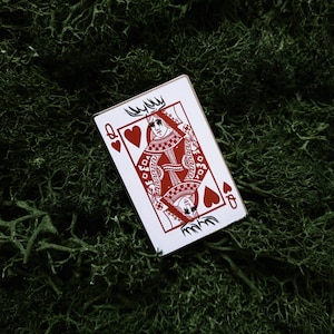 Queen of Hearts pin | Yellowjackets inspired