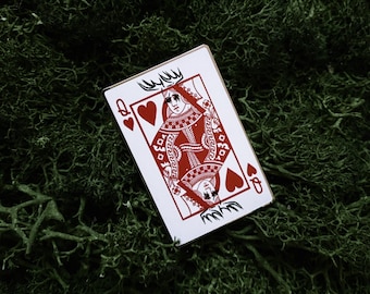 Pin de la Reina de Corazones / inspirado en las Yellowjackets