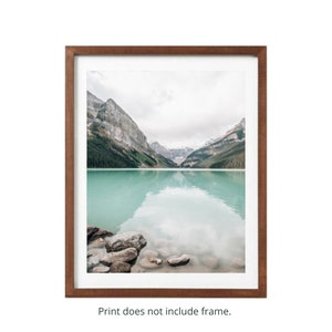 Lake Louise in September Photography Print of Banff in Canada