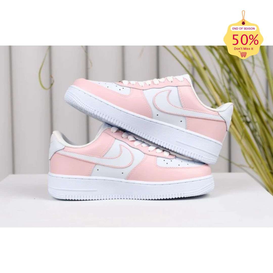 custom rose air force 1
