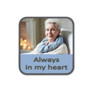Custom Photo Patch: Embroidered, Vivid Colors, Easy Apply