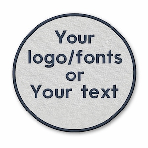 Custom Logo Embroidered Patch: Personalized Design