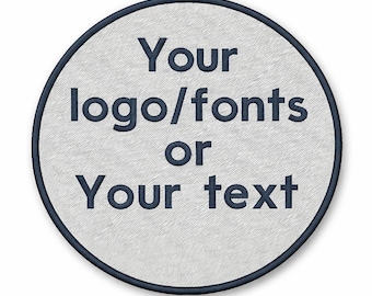 Geborduurde patch met aangepast logo: persoonlijk ontwerp