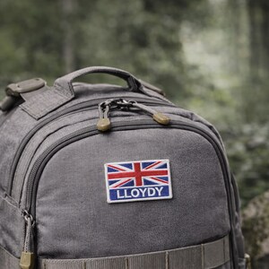 Personalized Embroidered United Kingdom Flag Patch: Custom Iron-On image 7