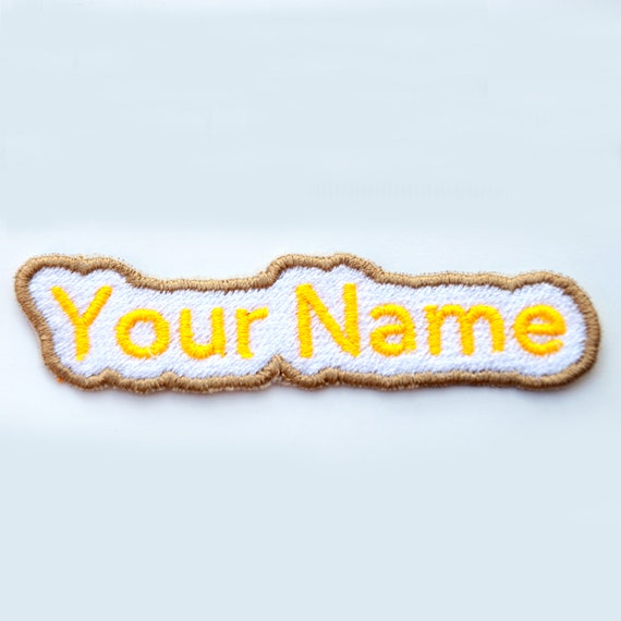 Personalised Embroidered patch, custom patch, embroidery