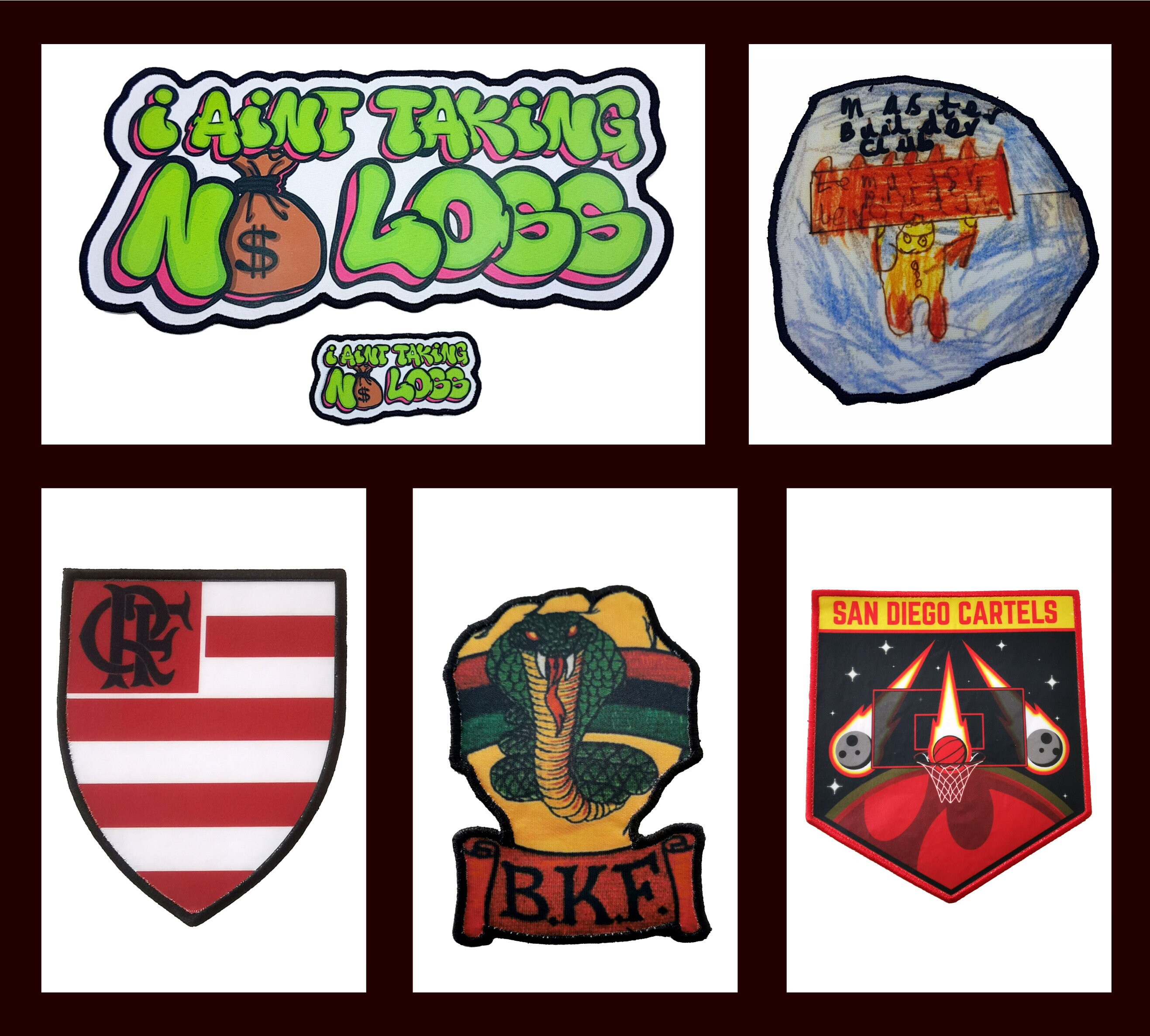 Picture Patch Photo Printed Patch Custom Patches the Dye Etsy UK