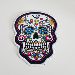 Your Logo, printed patch, custom embroidered patch, The dye printing fabric patches image 6