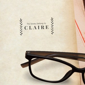 Book Stamp, Custom Books Stamp, Custom Stamp, library Stamp