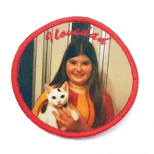 Your Photo, printed patch, custom embroidered  patch, The dye printing fabric patches