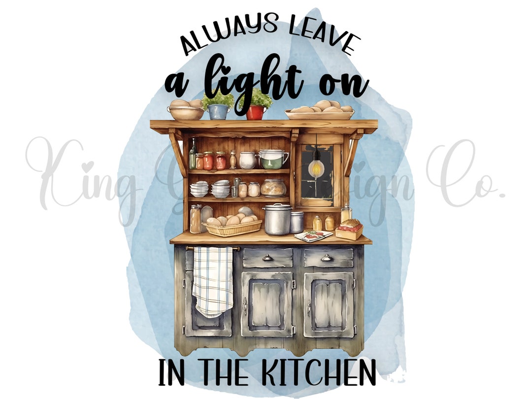 Always Leave A Light on in the Kitchen T-shirt PNG Ashley Mcbryde Mama ...