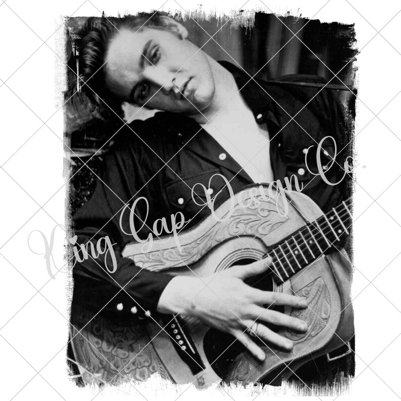Trendy Elvis Presley Sublimation PNG for Making Tshirts, Mugs