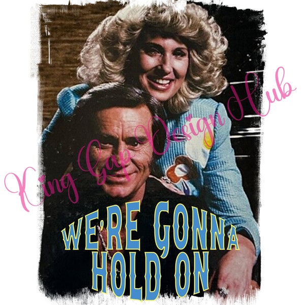 George Jones And Tammy Wynette T-Shirt PNG | Classic Country Shirt Design | George And Tammy Lyrics| Sublimation Design For Tumblers T Shirt