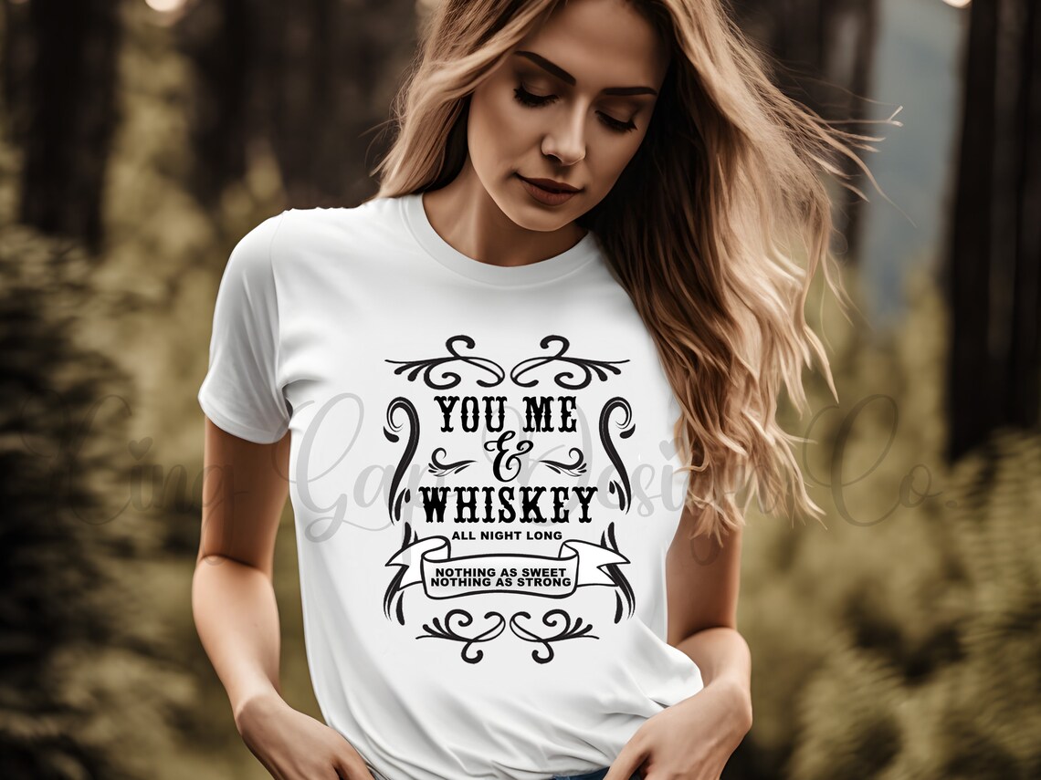 You Me and Whiskey Country Love Song Justin Moore Etsy