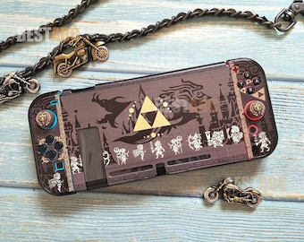 Dockable Nintendo Switch Case,Hard Protective Case for Nintendo Switch, Nintendo Switch Shell Protector Cover Case For Boy,fathers day