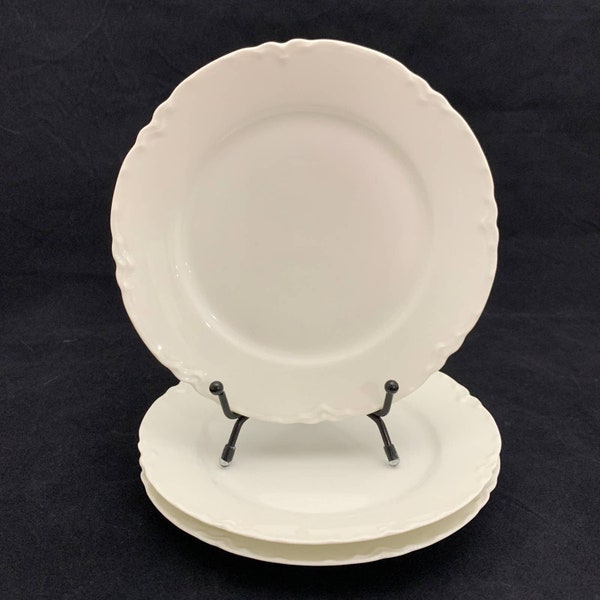 Haviland France Ranson White Bread & Butter Plate 6.125 in. Schleiger 1 Set of 3