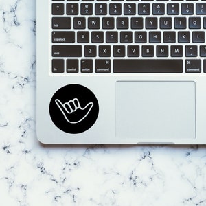 Hang Loose Vinyl Decal | Wall Decal | Notebook Decal | Macbook Laptop Vinyl Stickers | iPhone iPad Vinyl Decal