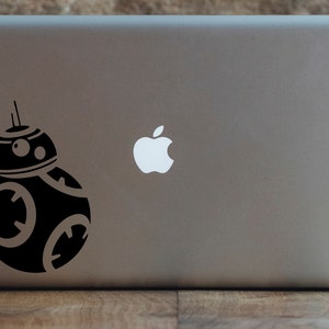 BB8 Vinyl Decal | Star Wars Decals | Disney Decals | Macbook Laptop Vinyl Stickers