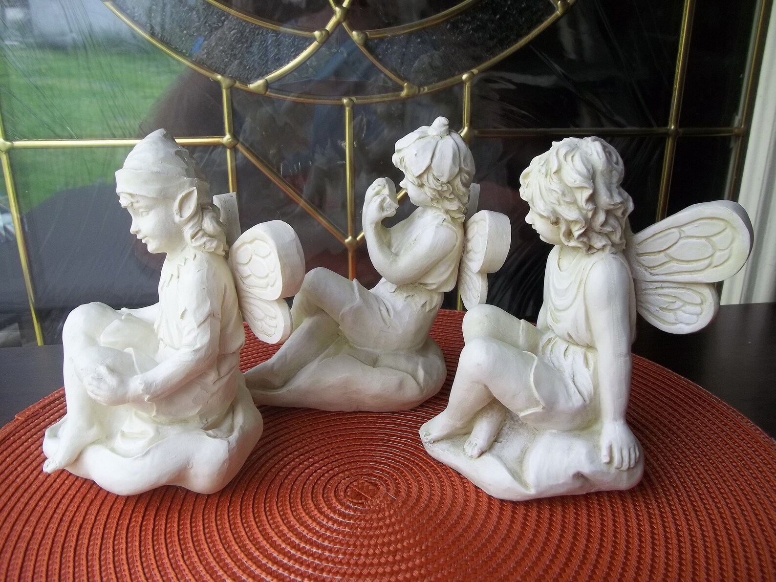 resin garden fairy