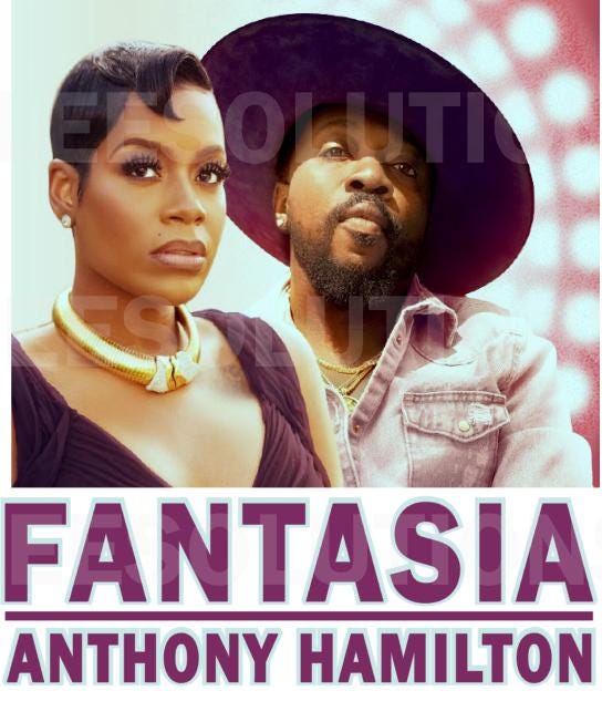 Anthony Hamilton/fantasia Soulful Queen King of R&B PNG