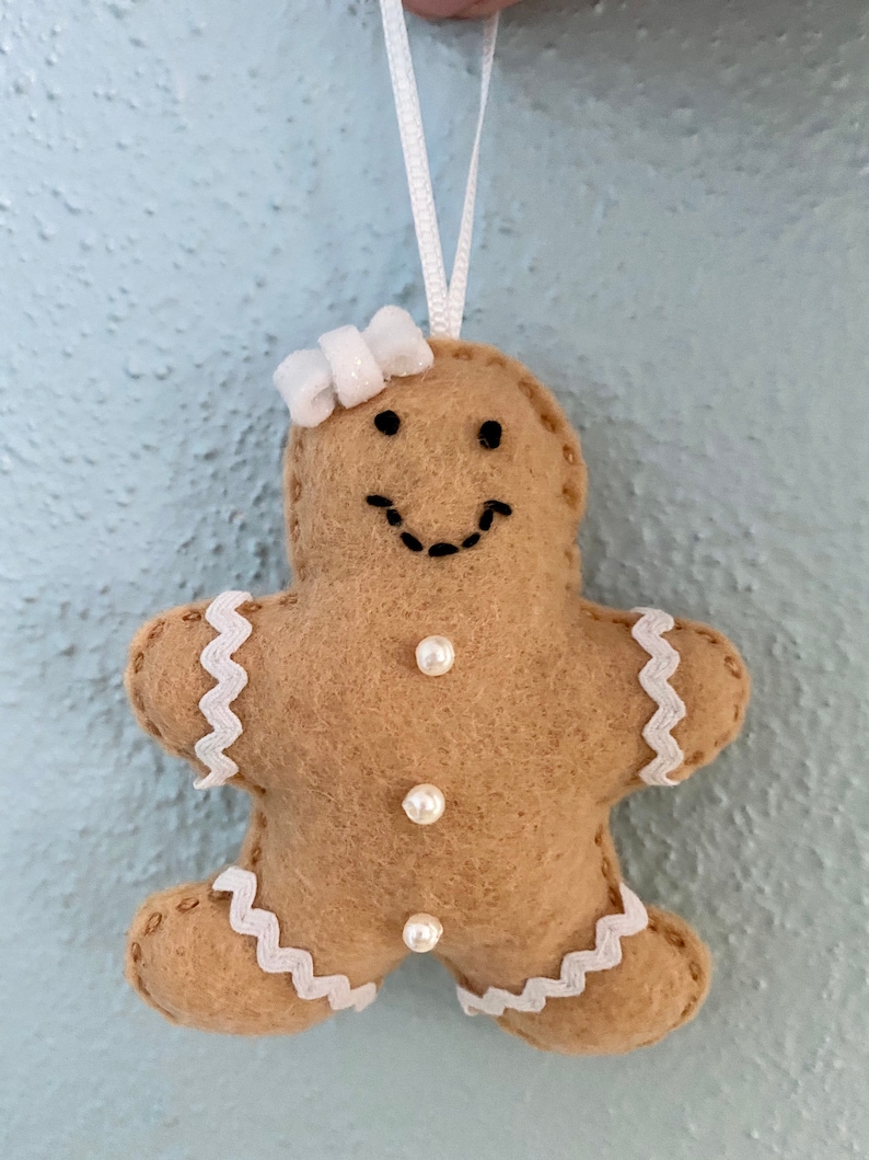 Gingerbread girls ornament