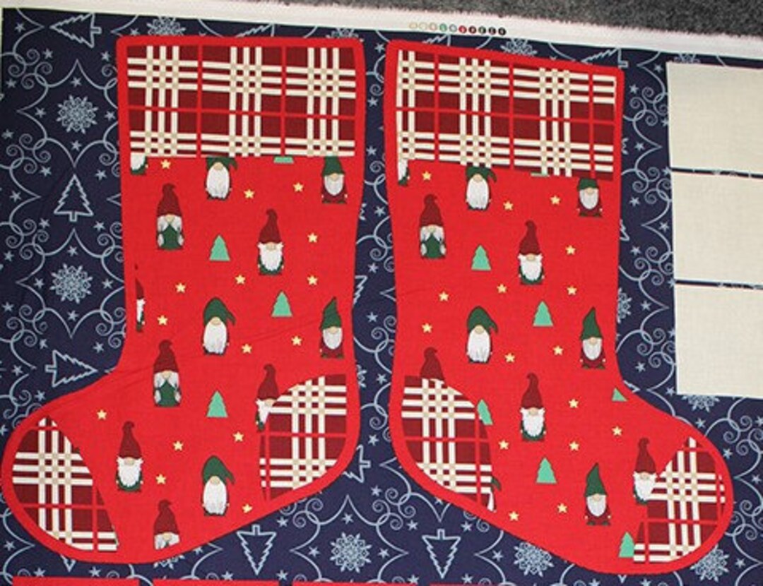 Christmas Stocking & Advent Calendar Pockets Craft Etsy UK