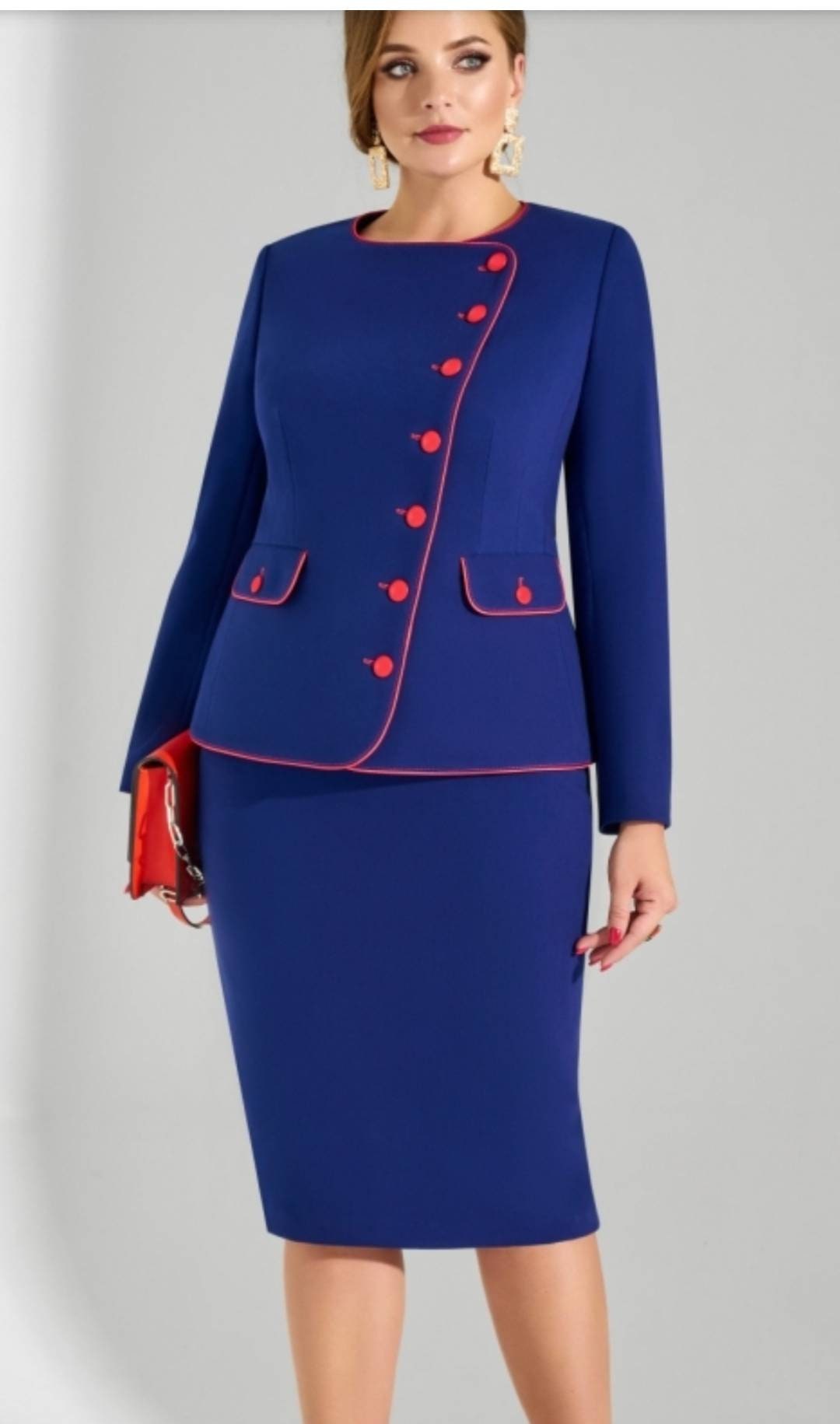 Royal blue with raspberry trim Suitdog show suit | Etsy