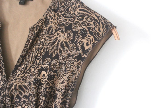 Silk Vintage Bias Cut Dress, Size 0 Extra Small, … - image 4