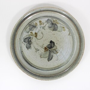 Grand plat de studio de poterie vintage