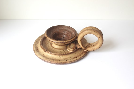 * vintage candle * ✵ * ✵ 陶器の キャンドル ヴィンテージ 陶器キャンドルスタンド｜CHELSEAマルシェ