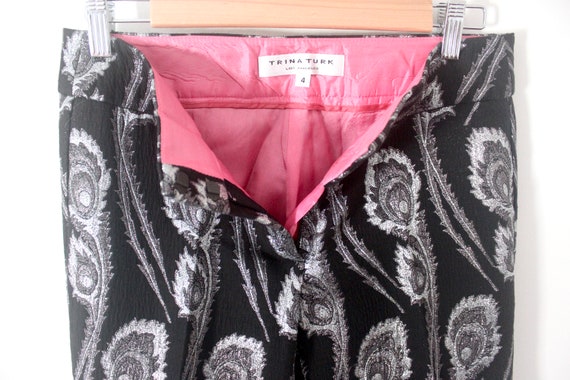 Vintage Trina Turk Pantsuit, Evening Wear, Black … - image 10