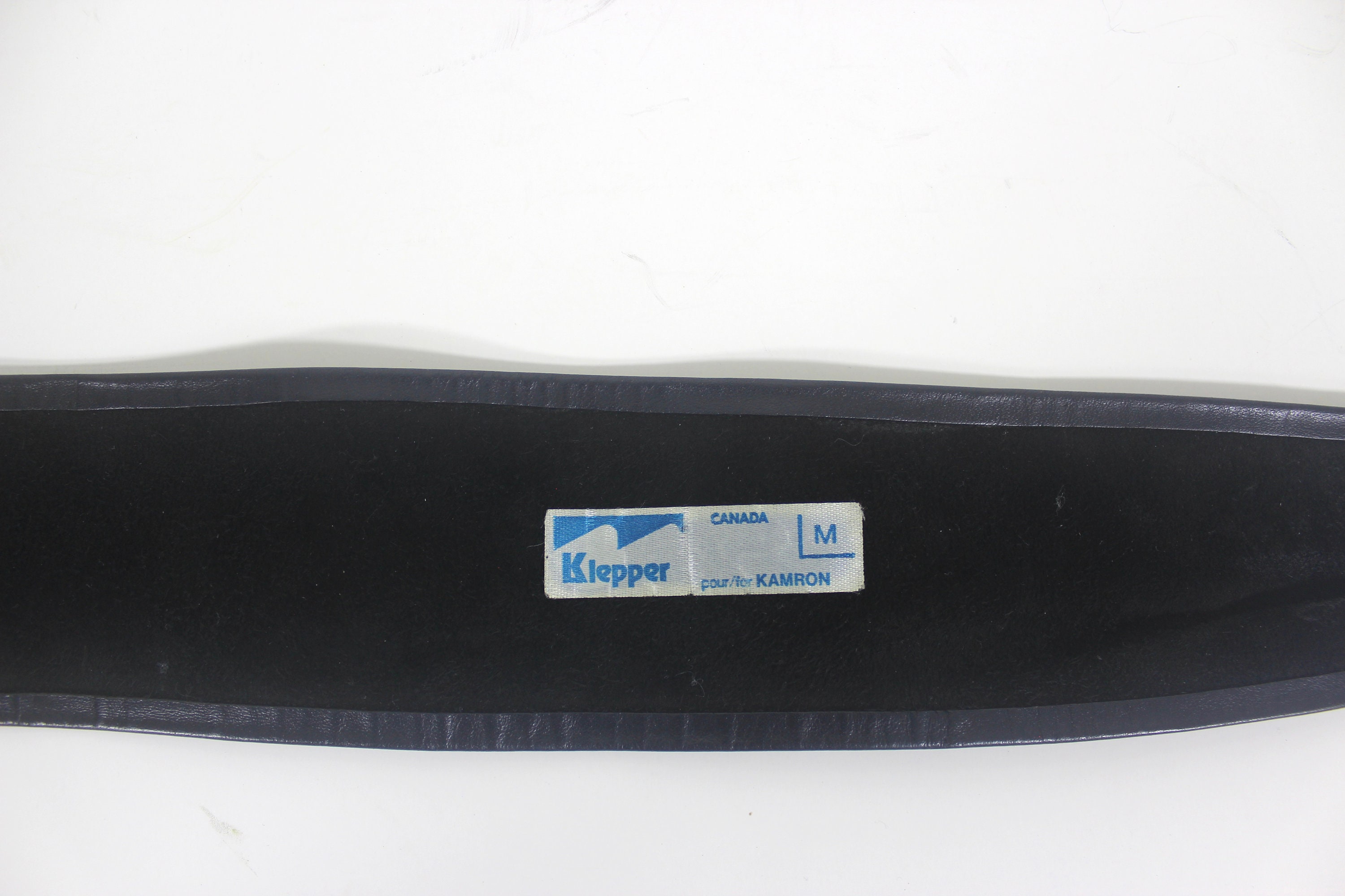 Vintage Dark Blue Purple Leather Wrap Belt Adjustable, Wide 