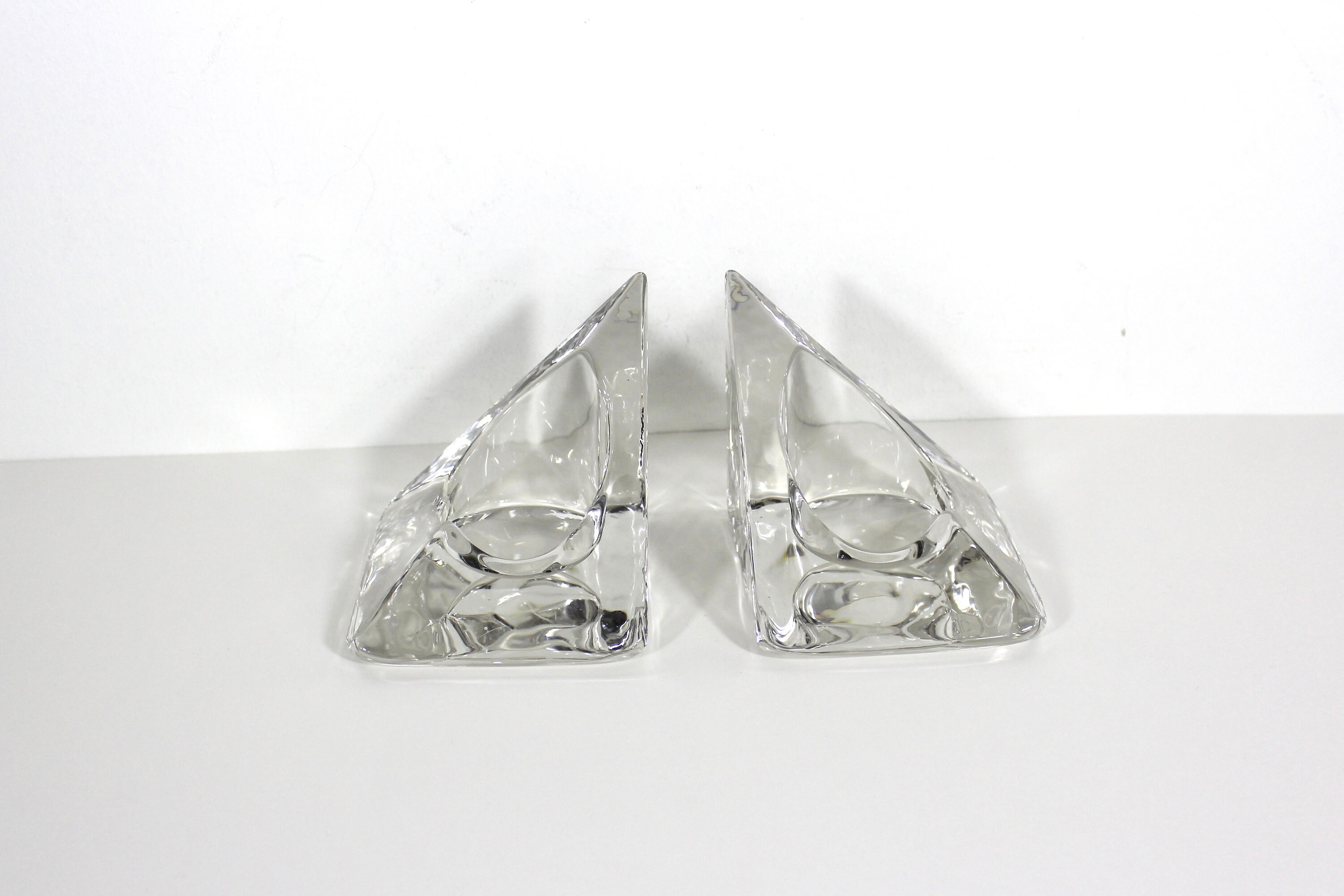 nybro sweden ニーブロー クリスタル ボルケーノ キャンドルホルダー nybro sweden ニーブロー クリスタル ボルケーノ キャンドル