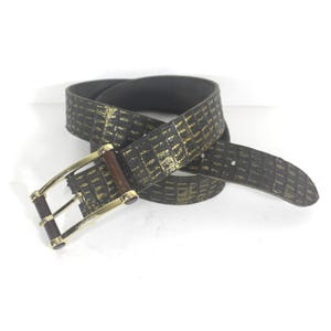 Gold Bamboo Belt - Etsy display picture 1