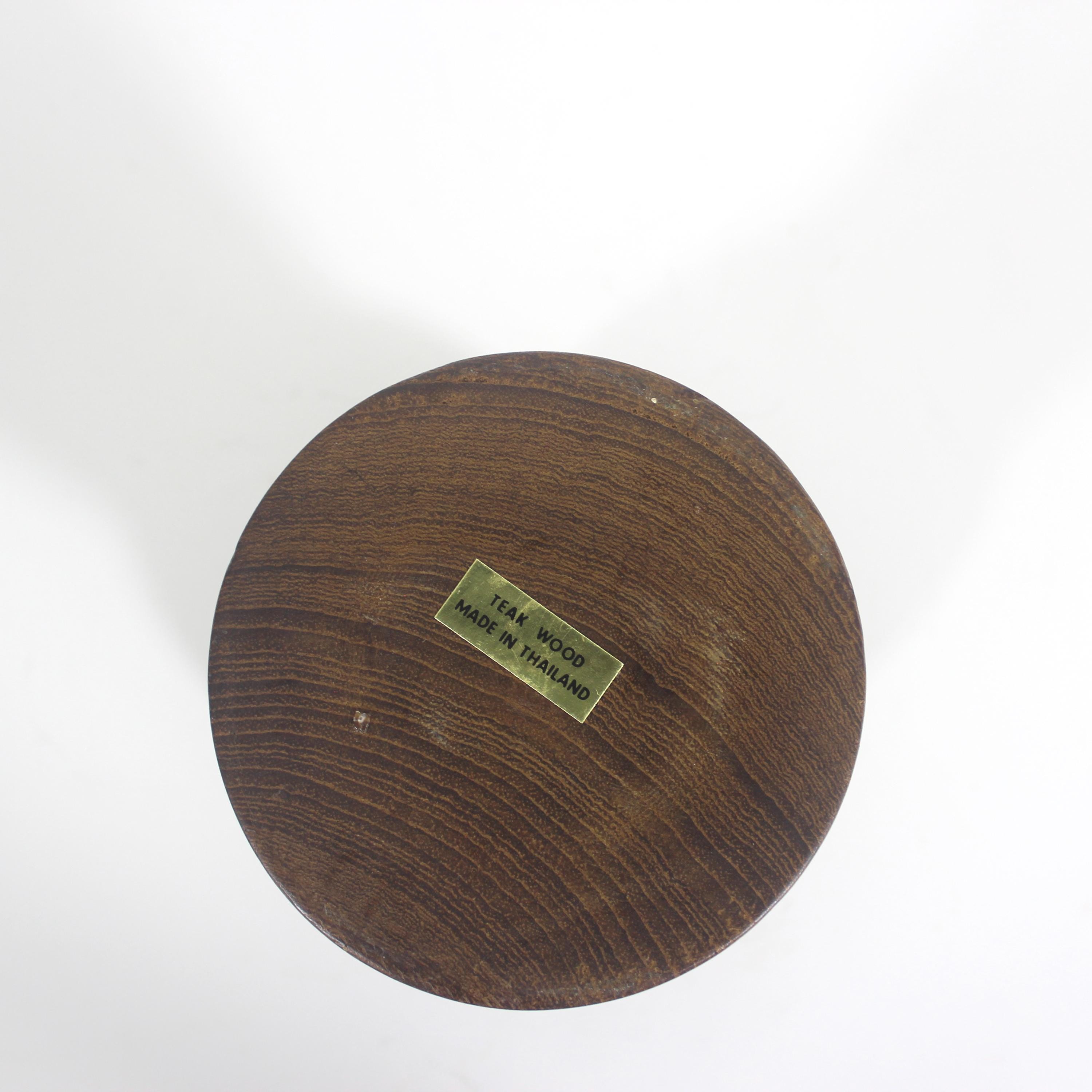 Mid Century Modern Teak Wood Candle Holder, Danish Modern Style Vintage ...