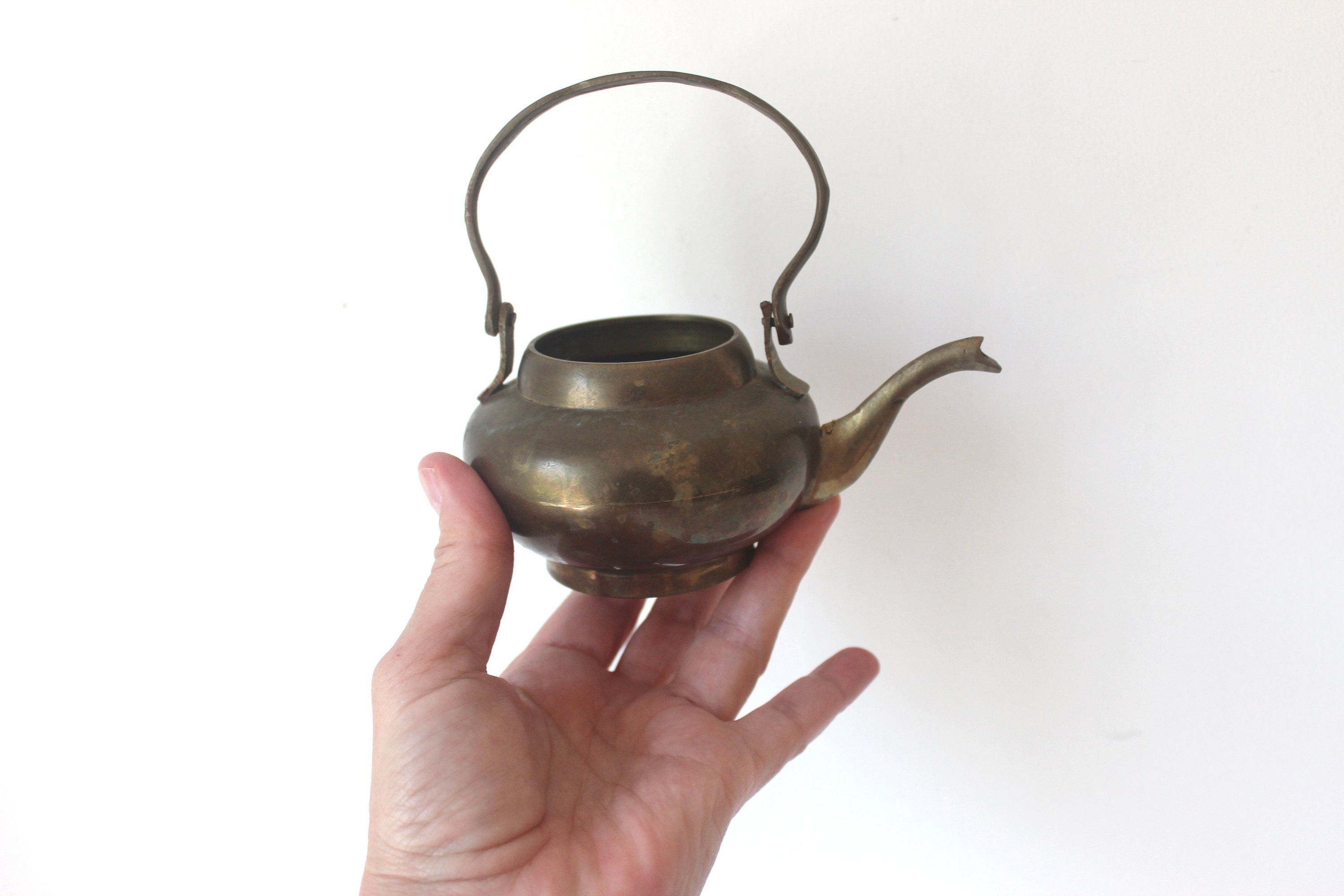 Old Patina Teapot 