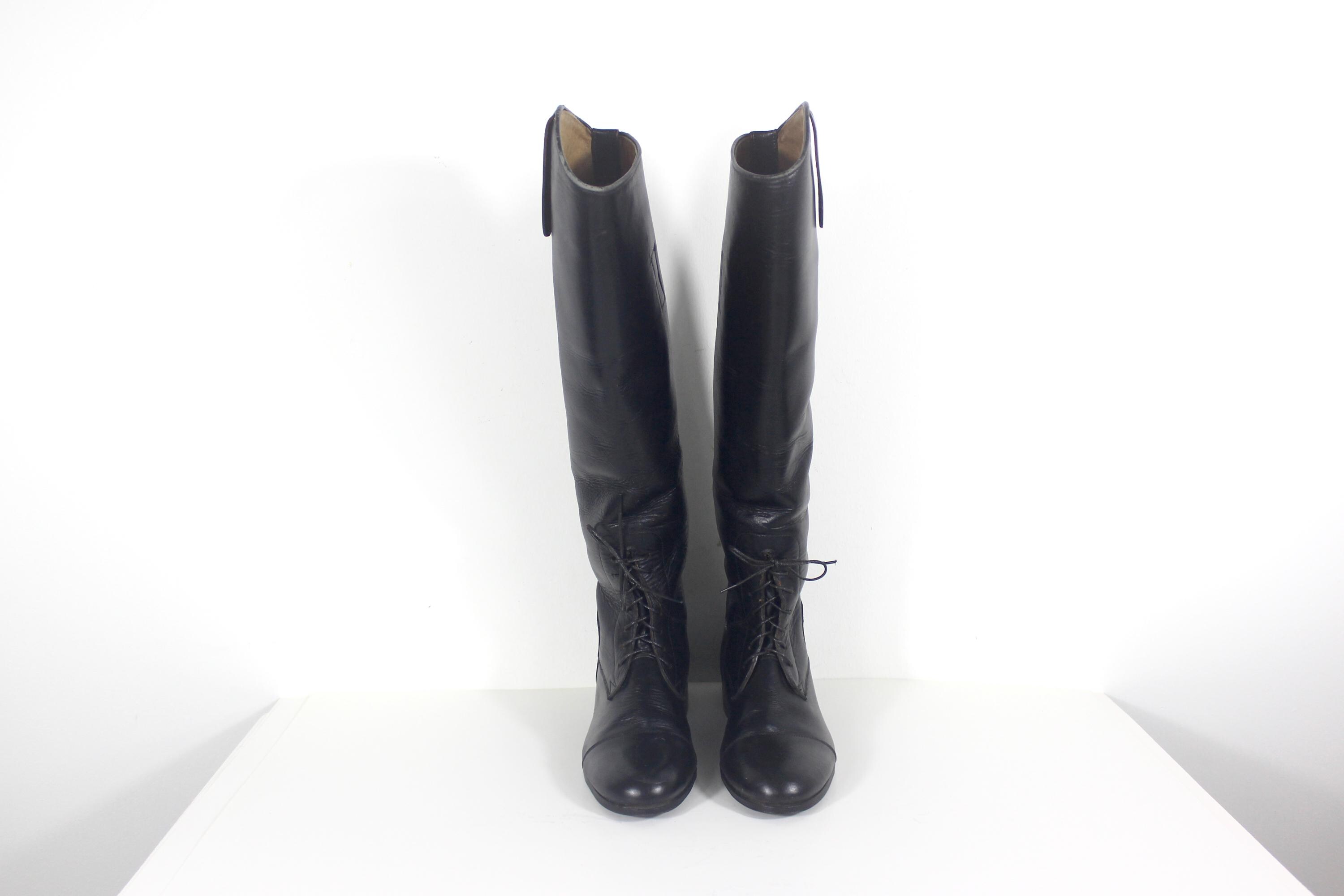 Antique Vintage English Riding Boots - Etsy