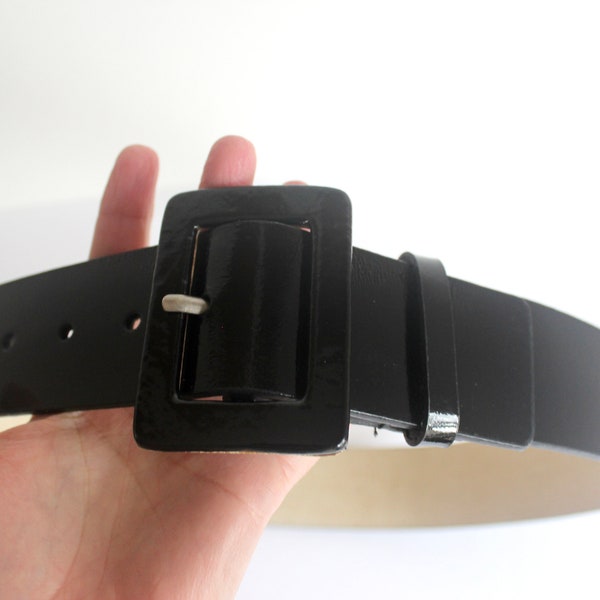 Small Patent Belt - Etsy