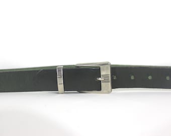 27”-31” VR SAN MARCOS Silver Metal Mesh and Black Leather  display picture 2