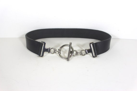 BAR NUNN Leather Belt with Silver Buckle Classic Full-Grain Leather Belt - Von Baer main image 2