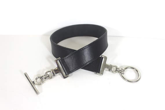 BAR NUNN Leather Belt with Silver Buckle Classic Full-Grain Leather Belt - Von Baer main image 4