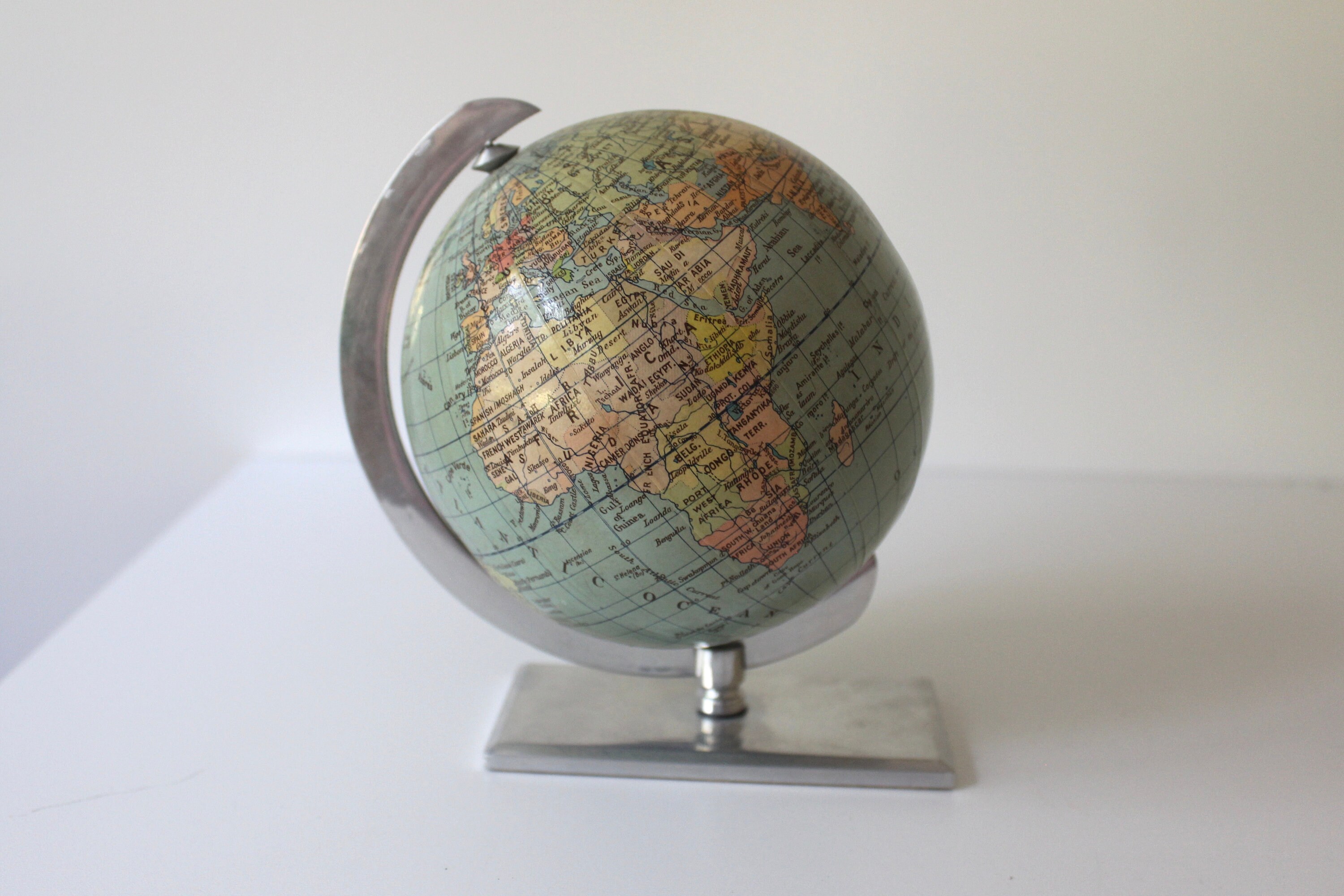 Small Vintage Globe From the Columbus Dr. - Etsy