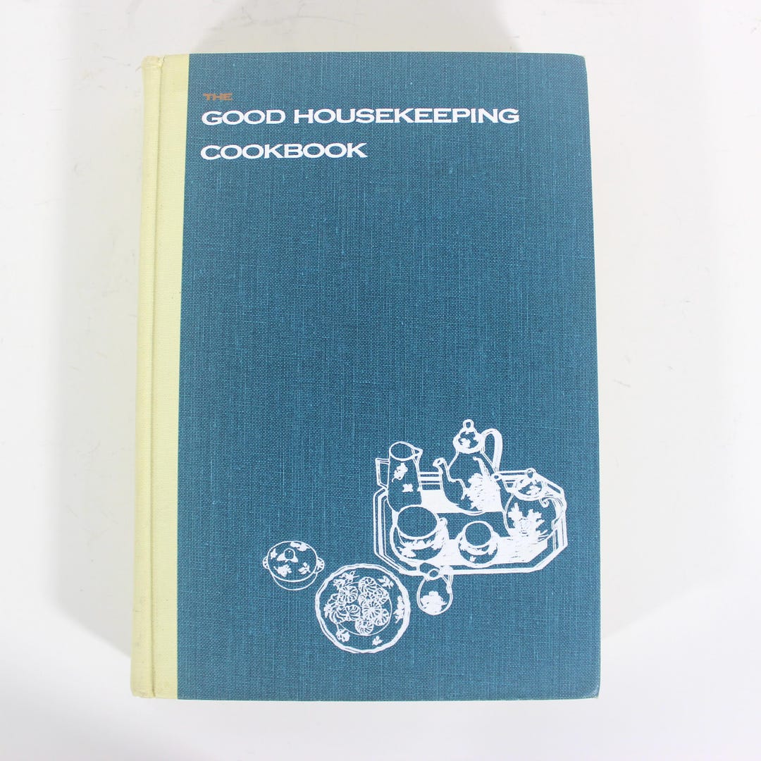 1963 The Good Housekeeping Cookbook Vintage Retro Kitchen Decor Old