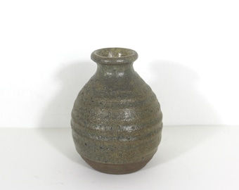 Signed Small Studio Pottery Bud Vase
