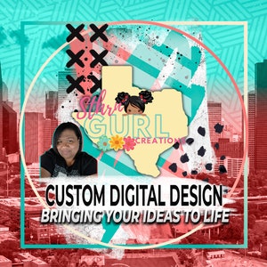Custom Design File, Custom Sublimation Design, Custom All-Over 3D Design, Designs Done For You