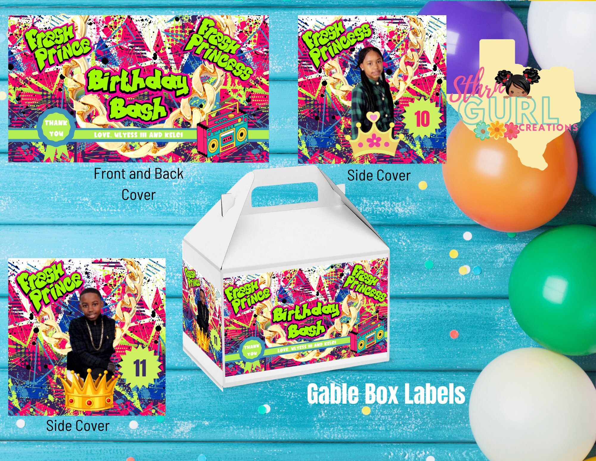 Fresh Prince Fresh Princess Birthday Bundle 90s Birthday Etsy Belgie