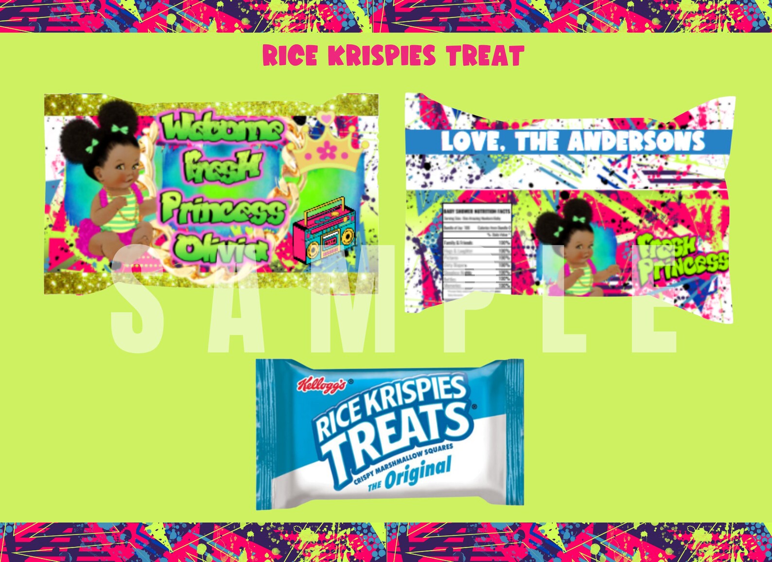 Fresh Princess Baby Shower Bundle, 90s Baby Shower Bundle, Fresh Prince