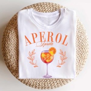 Iron-on image: Aperol Spritz - iron-on (including iron-on foil & instructions) 18 x 20 cm - Aperol iron-on image - Holy Aperoli