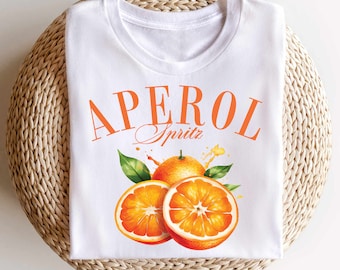 Bügelbild: Aperol Spritz - zum Aufbügeln (inkl. Bügelfolie & Anleitung) 20 x 20 cm - Aperol Bügelbild - Holy Aperoli